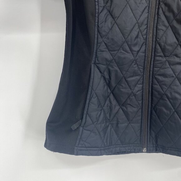 Eddie Bauer Women's Size L Black Quilted Full Zip Lightweight Pockets Jacket - Picture 6 of 10